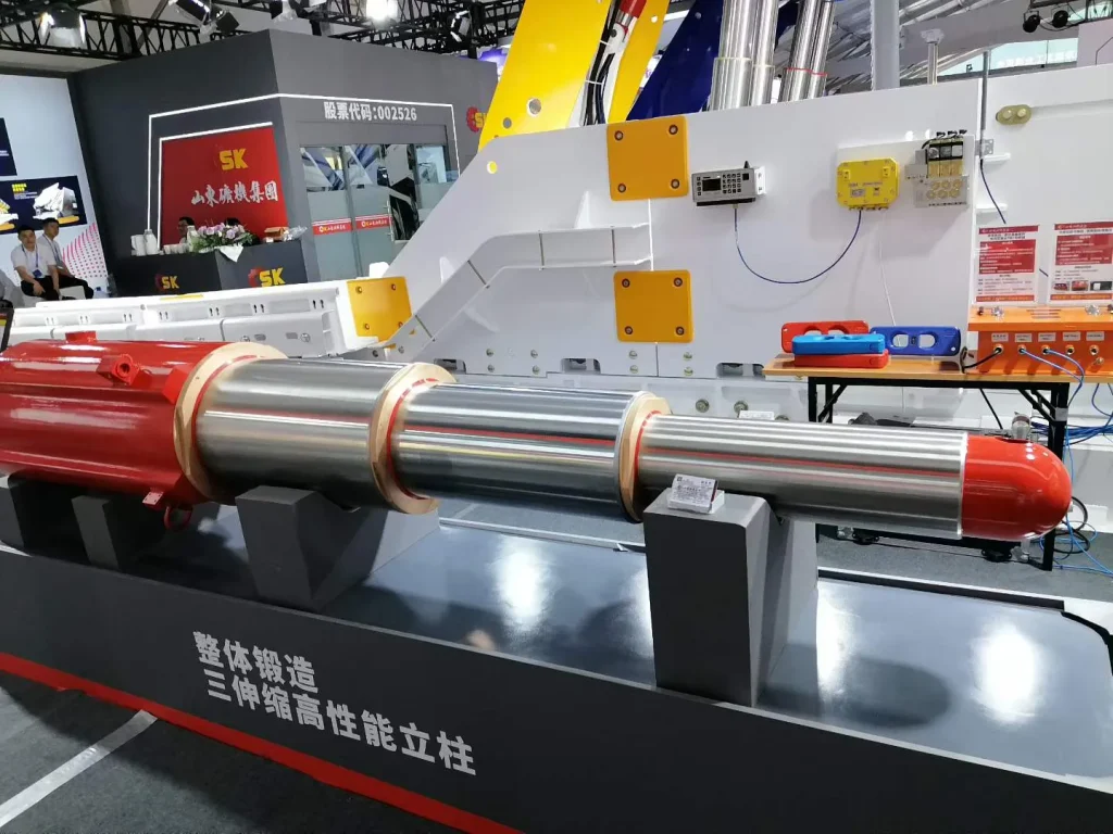 Integral Forged Triple Telescopic High-Performance Cylinder ﻿ - Shandong Machinery